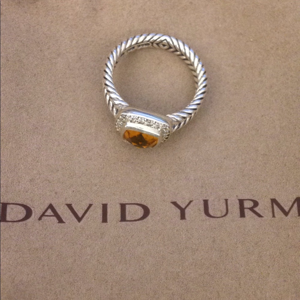 David Yurman Albion Citrine ring